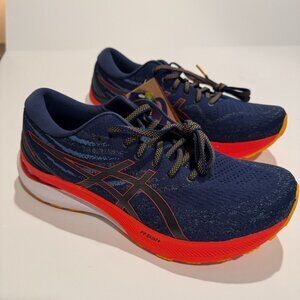Asics Gel-Kayano 29 Running Shoe in Deep Ocean/Cherry Tomato, Men's Size 10 NWT